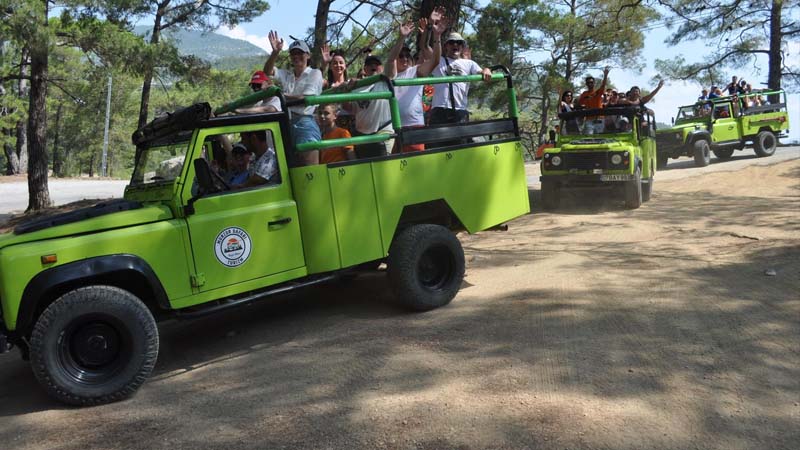 jeep-safari-sapadere canyon from alanya