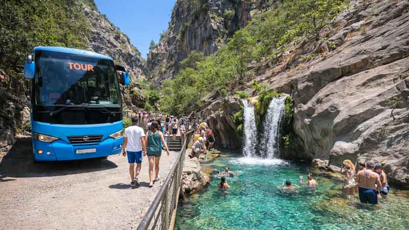 Sapadere Canyon Bus Tour | Departing from Alanya sapadere canyon tour by bus